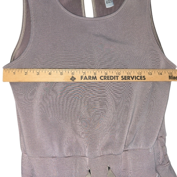 Spanx Airessentials Wide Leg Jumpsuit Smoke Purple Size S - Picture 5 of 7